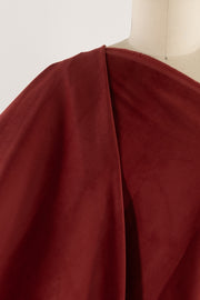 Rosso Micro-Wale Stretch Corduroy Woven