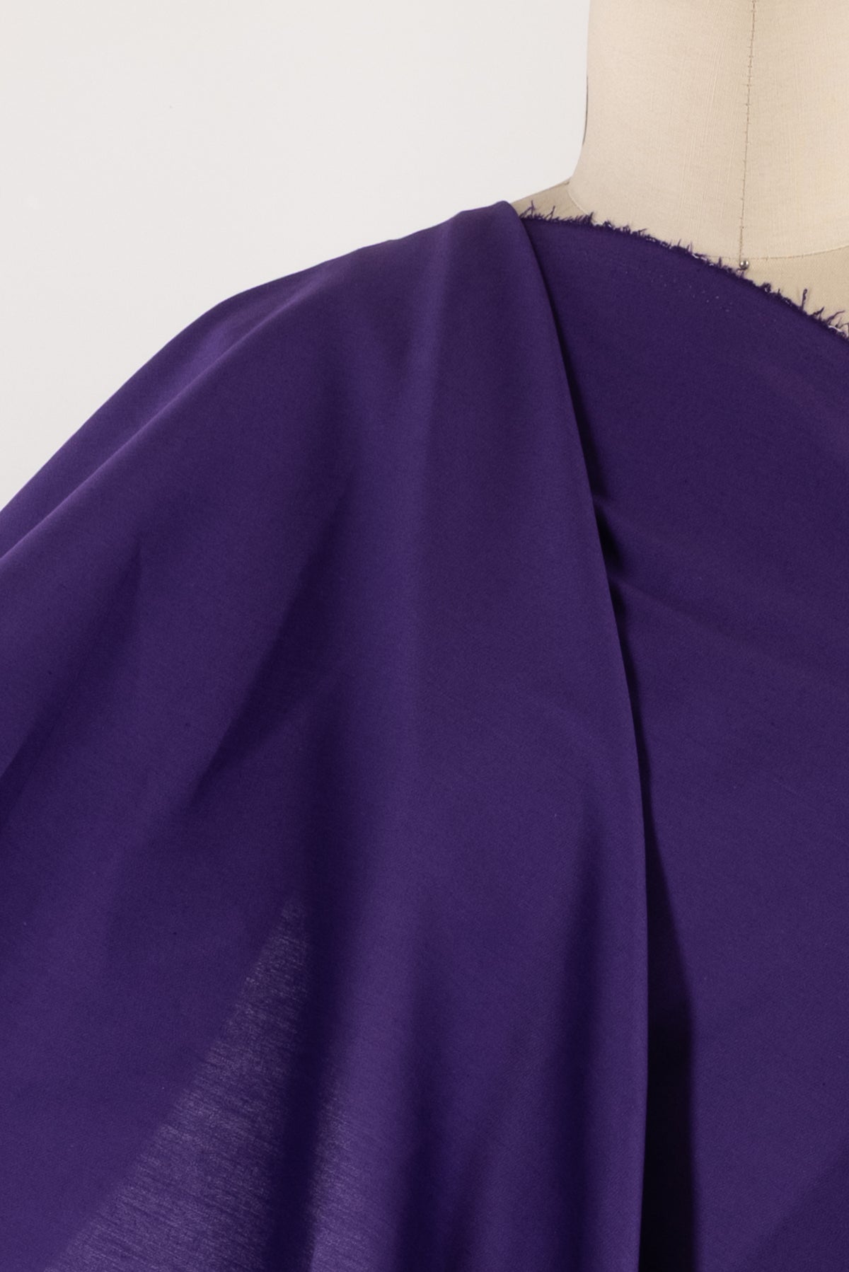 Royal Purple Stretch Cotton Woven