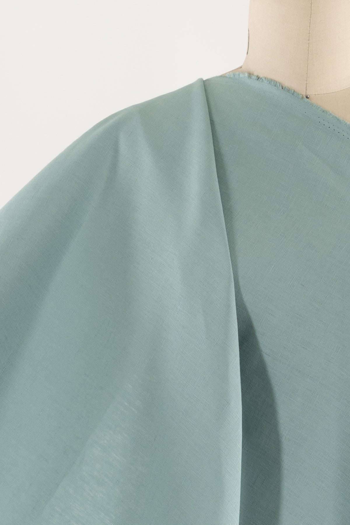 Sea Glass Euro Linen Woven - ENDCUT
