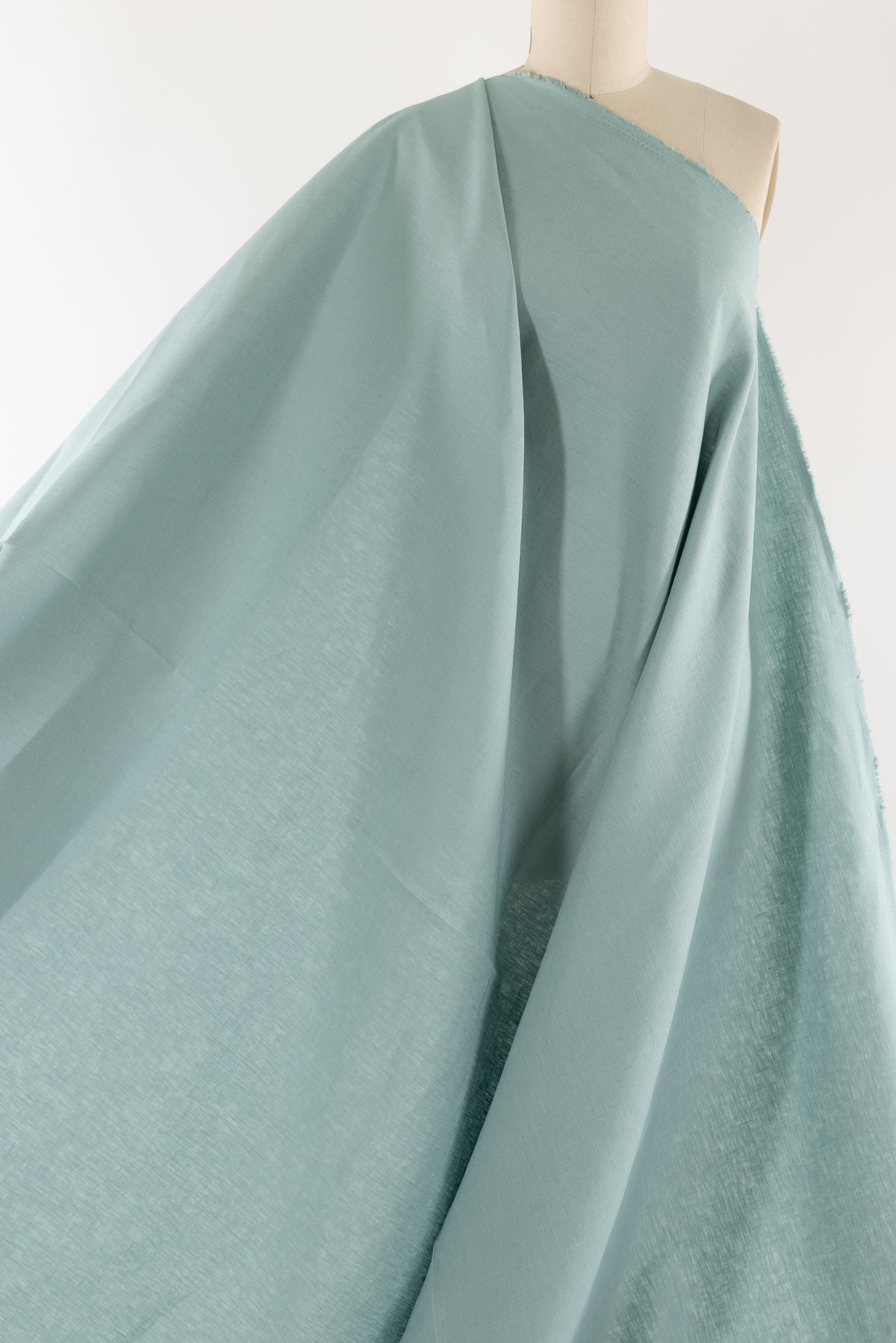 Sea Glass Euro Linen Woven - ENDCUT