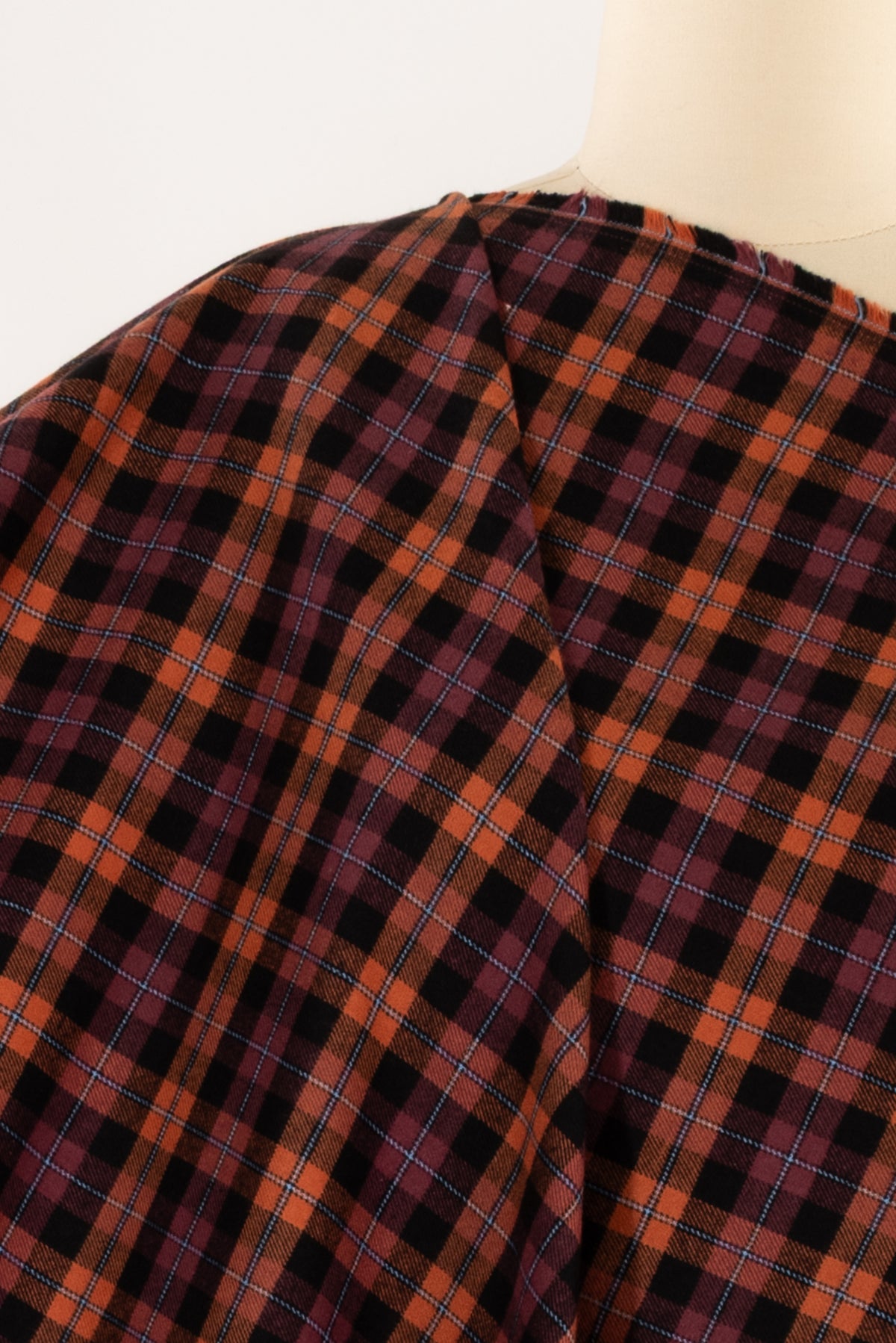 Seattle Plaid Cotton Flannel Woven