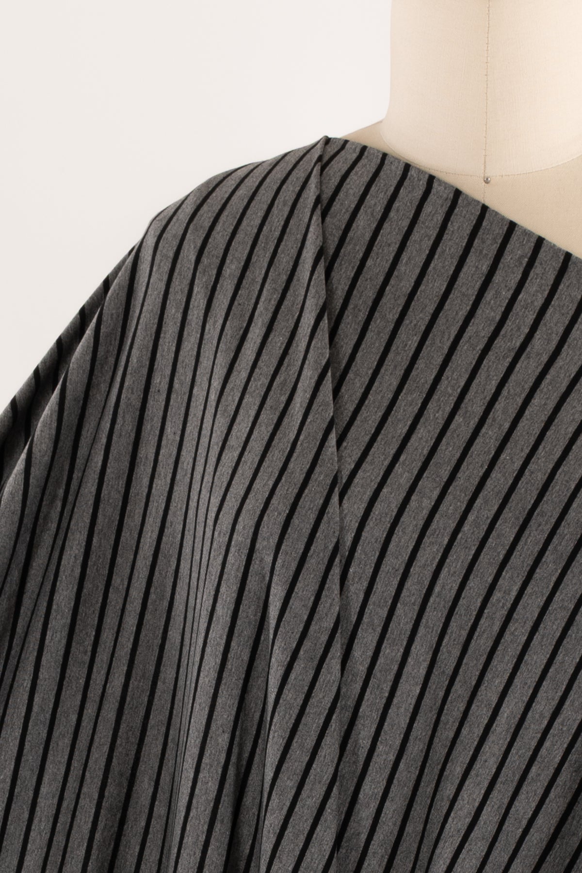 Smoke And Coal Stripes USA Knit