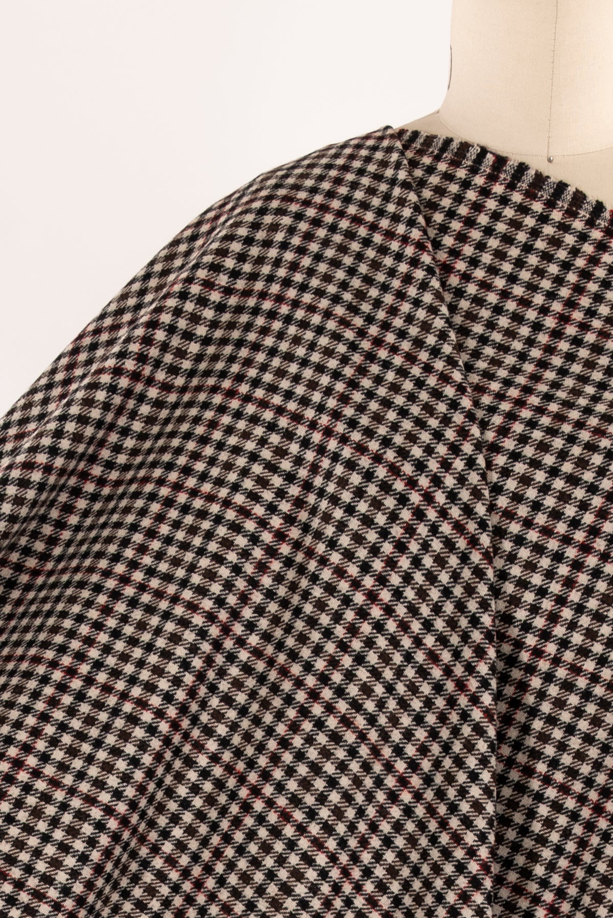 Spencer Checks Wool Flannel Woven
