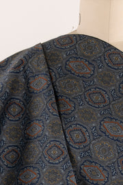 Tangier Paisley Japanese Cotton Denim Woven