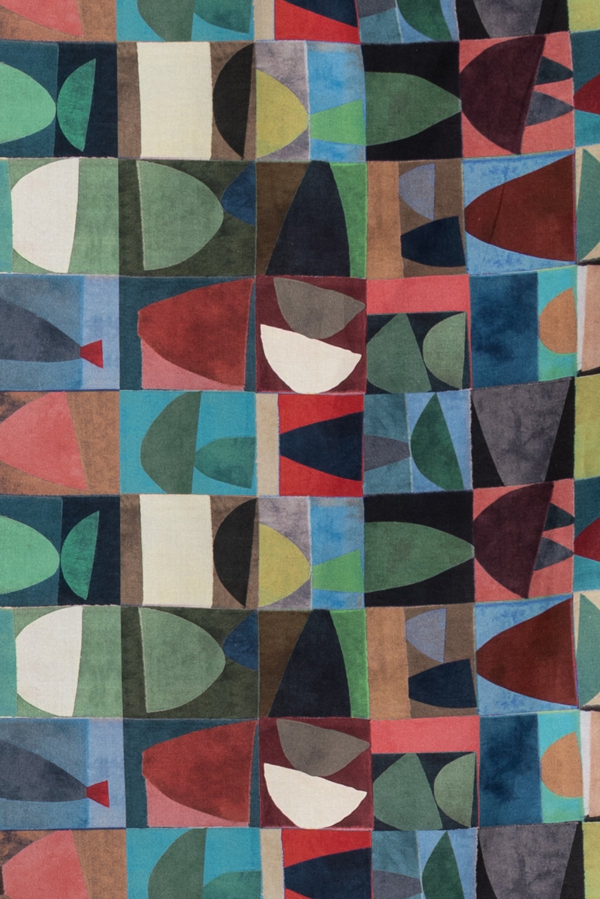 Technicolor Geometry Cotton Woven - ENDCUT