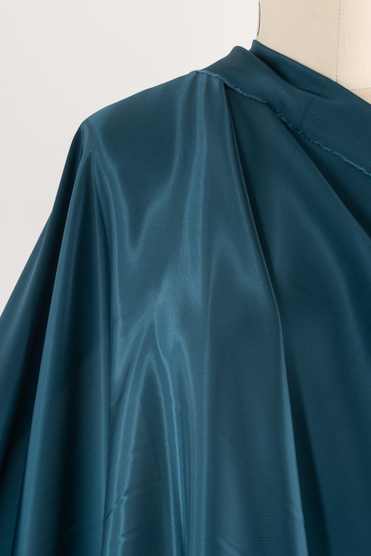 Tidepool Teal Cupro Rayon Lining