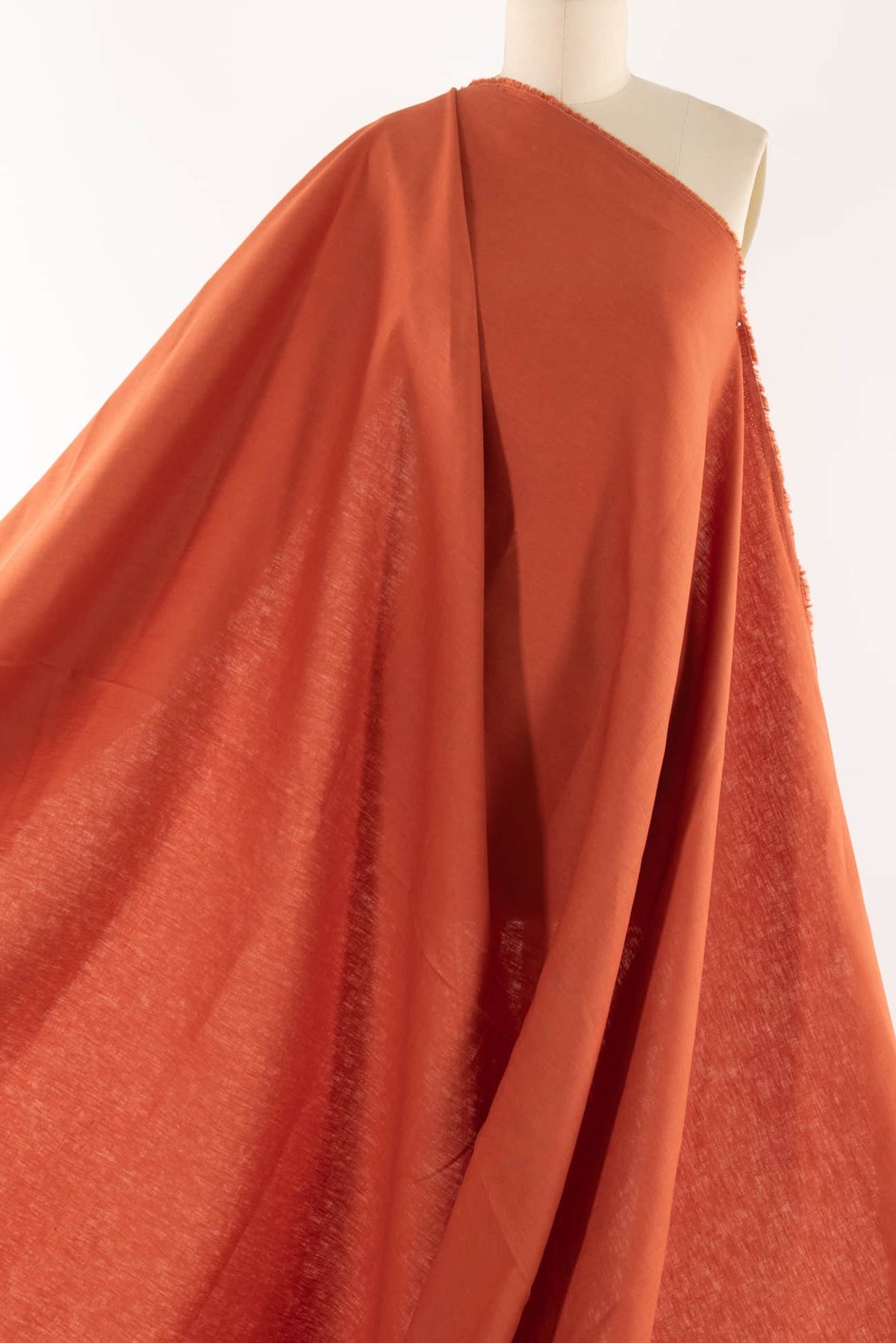 Tuscan Clay Euro Linen Woven