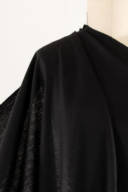 Tuxedo Black Euro Linen Woven