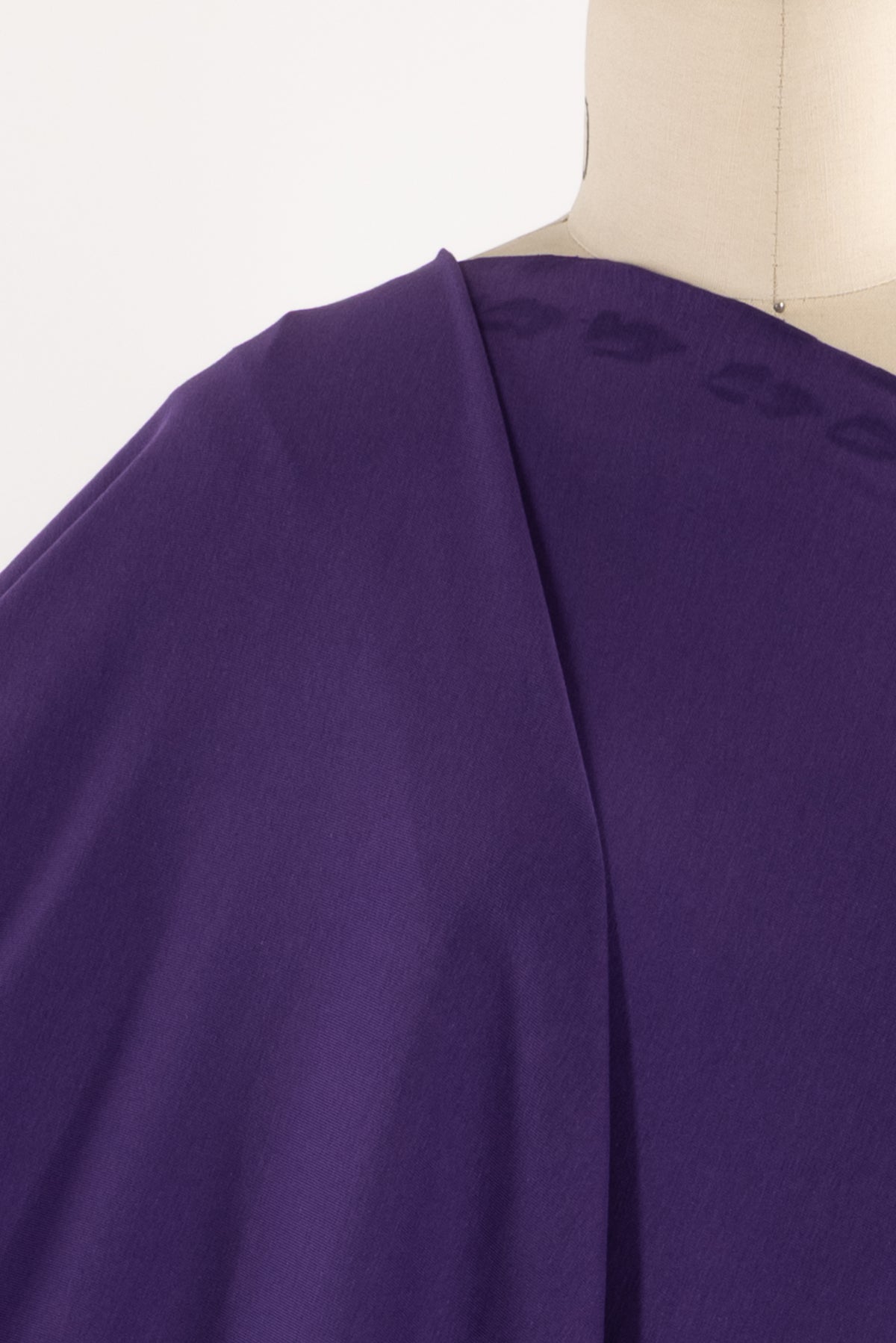 Tyrian Purple Dutch Cotton Knit - ENDCUT