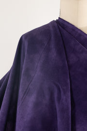 Tyrian Purple Chromatic Cotton Flannel Woven
