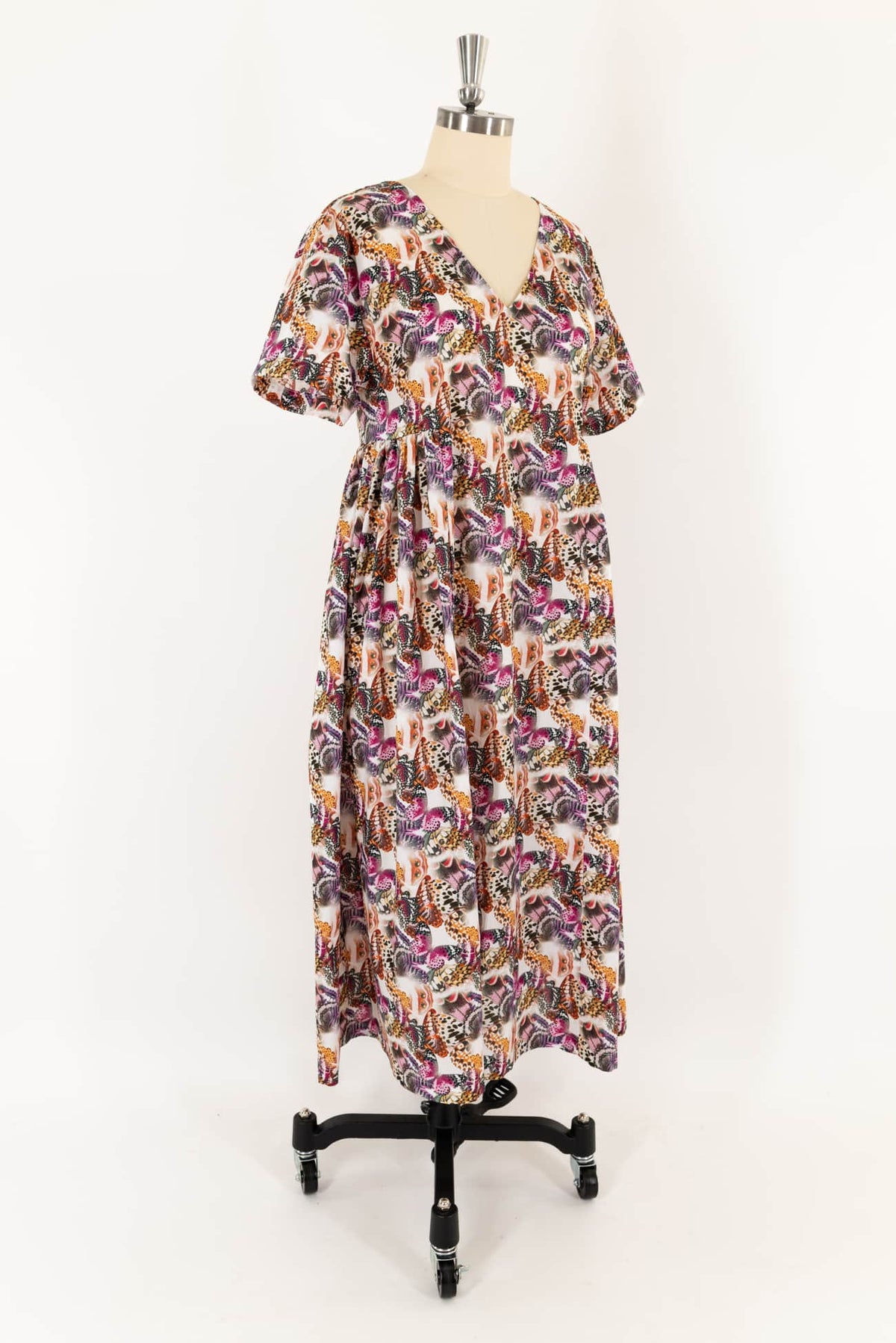 Butterfly Print R Comey Dress
