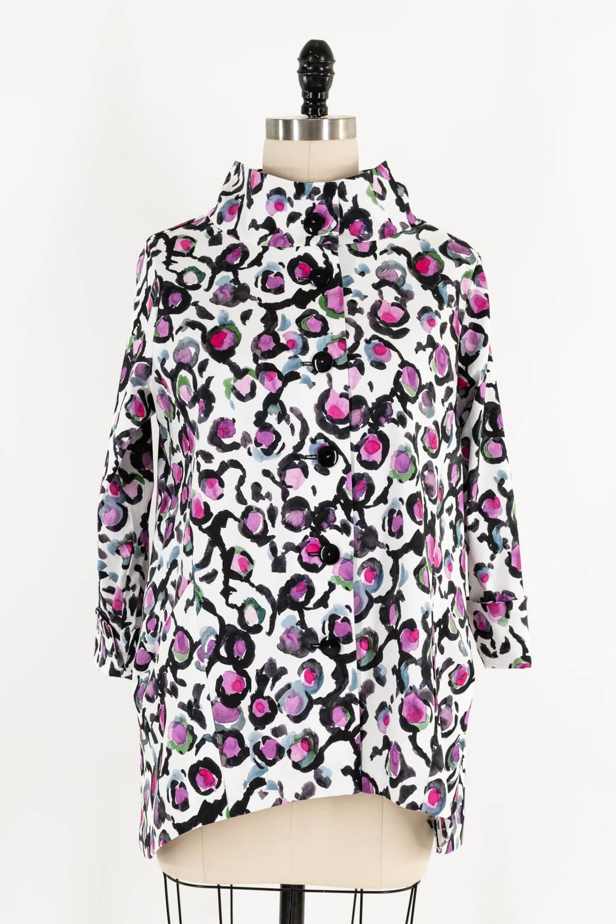 Rosebud Stretch Cotton Jacket