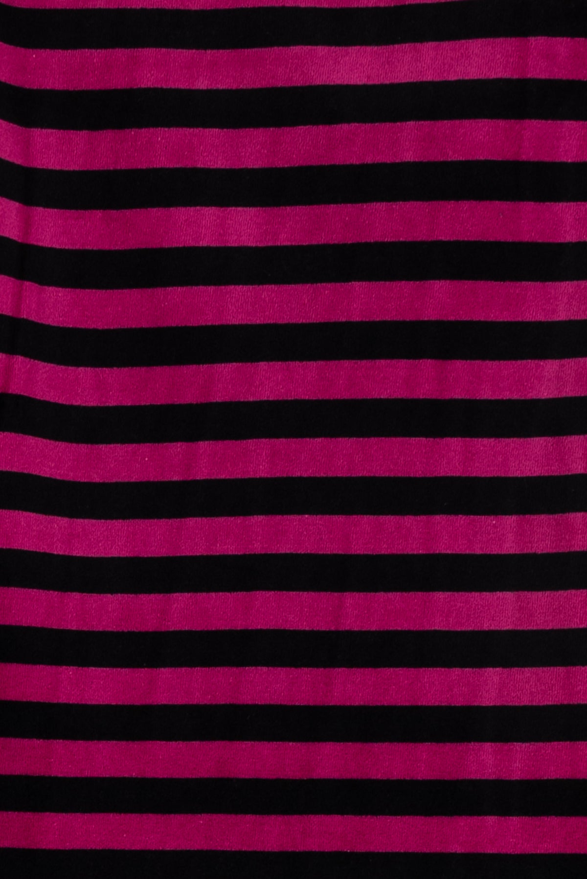 Venice Pink Stripes Velour Knit