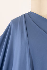 Vinca Blue Danish Cotton/Spandex Knit