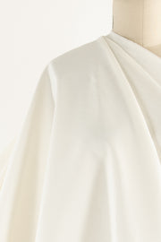White Stretch Euro Linen Woven