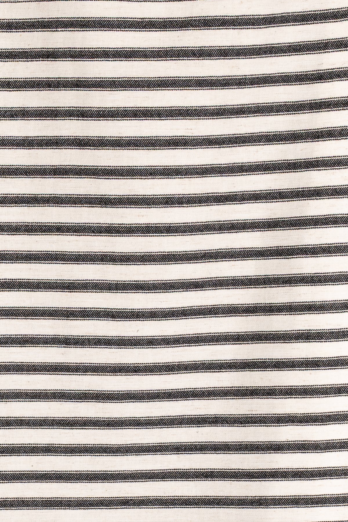 Ticking Luxe Cotton/Linen Woven
