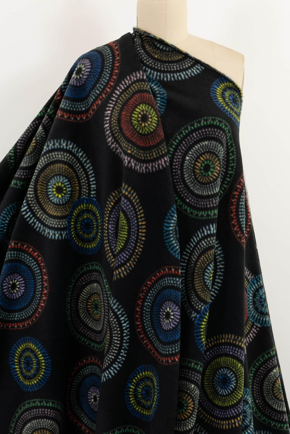 Mandala Fleece Knit - Marcy Tilton Fabrics