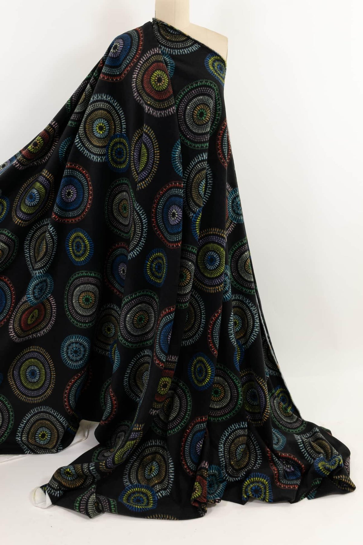 Mandala Fleece Knit - Marcy Tilton Fabrics